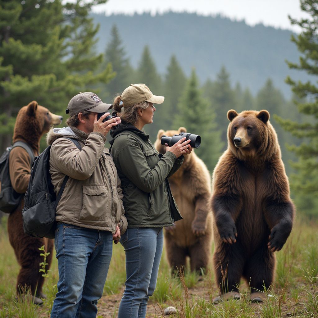Wildlife observation tour