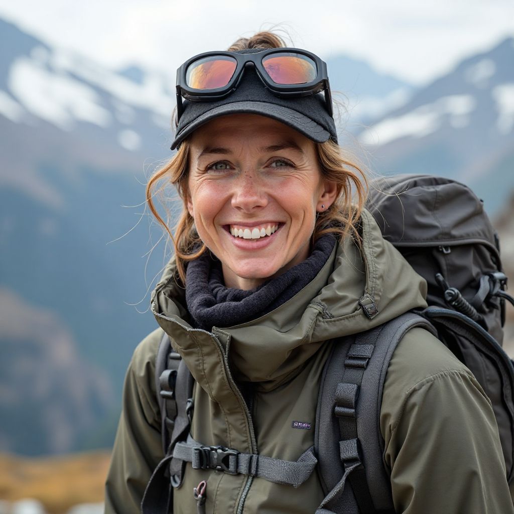 Sarah Mountain Climber Portrait