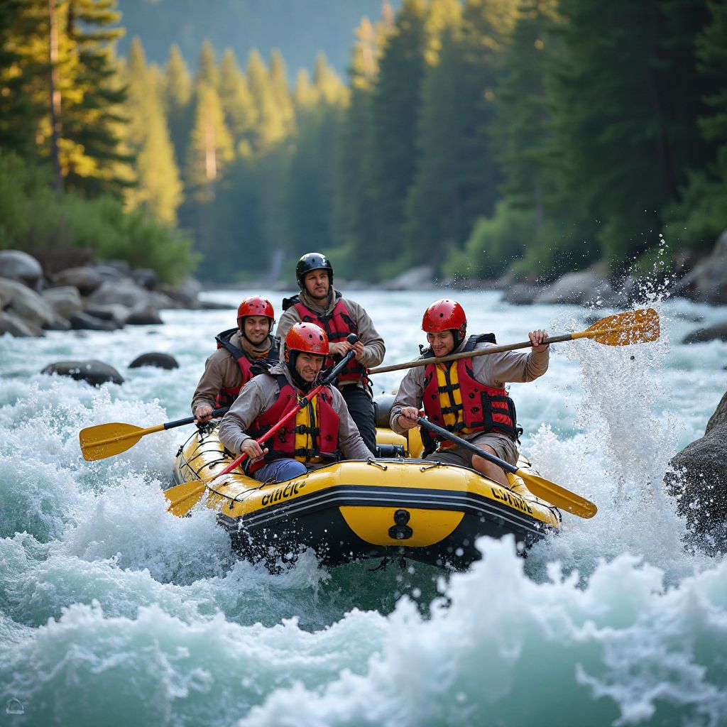 Whitewater Rafting Canadian Rapids